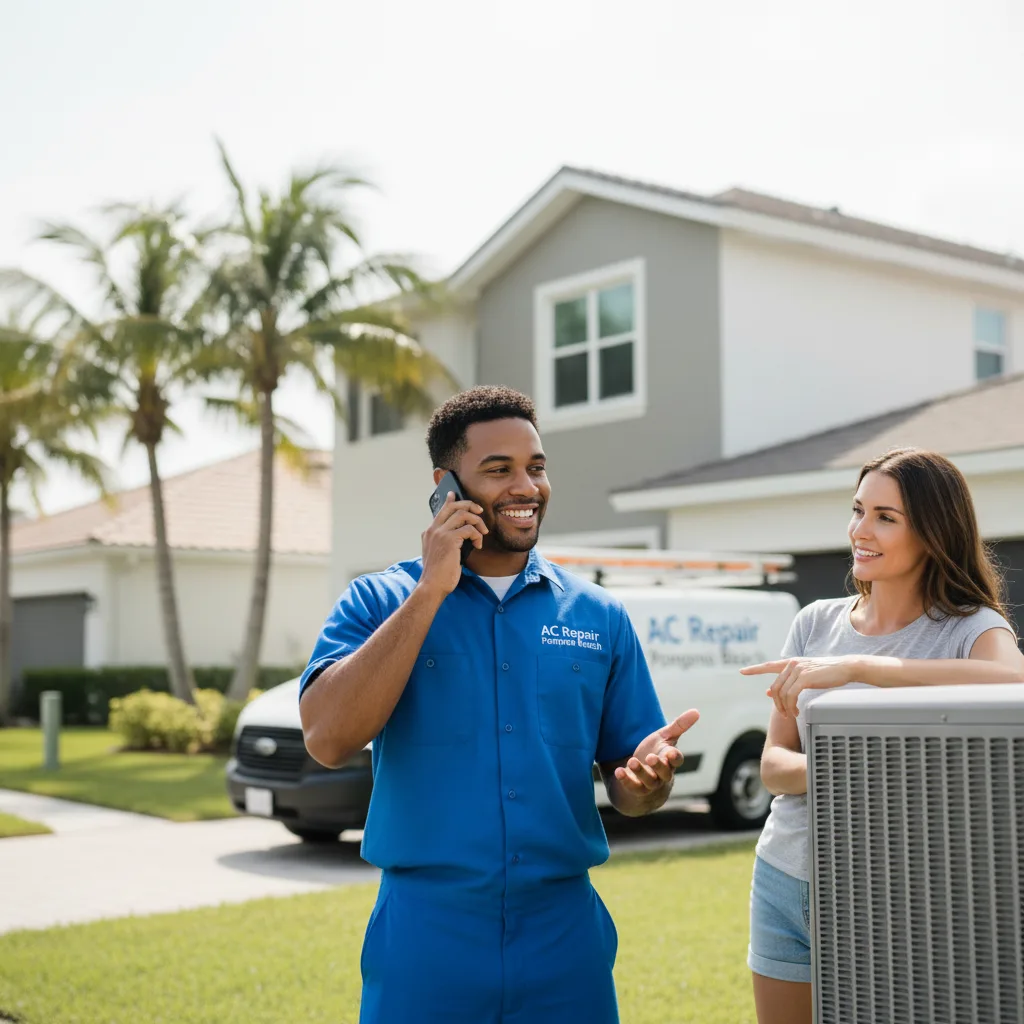 AC Repair Pompano Beach customer support in Drew